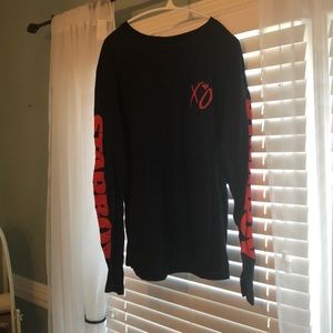 The Weeknd long sleeve shirt